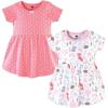 imageHudson Baby Girls Cotton DressesWoodland Fox
