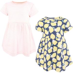 imageHudson Baby Girls Cotton DressesBlue Lemon