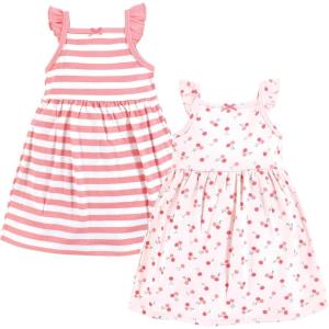 imageHudson Baby Girls Cotton DressesCherry Sweet
