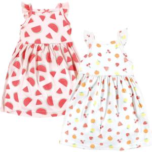 imageHudson Baby Girls Cotton DressesFruit Salad