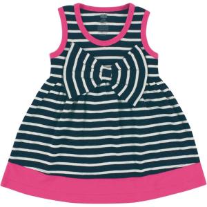 imageHudson Baby Girls Cotton DressesNavy Pink