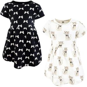 imageHudson Baby Girls Cotton DressesPurrfect Leopard
