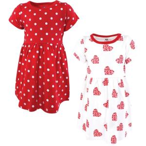 imageHudson Baby Girls Cotton DressesRed