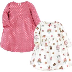 imageHudson Baby Girls Cotton DressesSweet Bakery