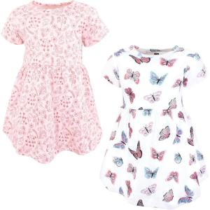 imageHudson Baby Girls Cotton DressesSweet Butterflies