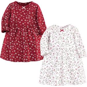 imageHudson Baby Girls Cotton DressesWinterland