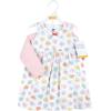 imageHudson Baby Infant and Toddler Girls Cotton Dress and Cardigan SetBe Mine Valentine