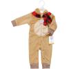 imageHudson Baby babygirls Plush Jumpsuits Animal FaceRudolph