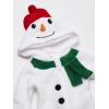 imageHudson Baby babygirls Plush Jumpsuits Animal FaceSnowman