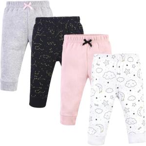 imageHudson Baby Unisex Cotton Pants and LeggingsDreamer