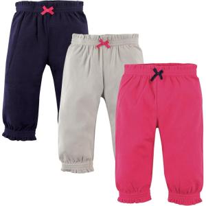 imageHudson Baby Unisex Cotton Pants and LeggingsPink  Gray Navy