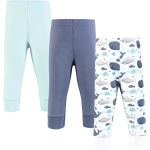 imageHudson Baby Unisex Cotton Pants and LeggingsSea Friends