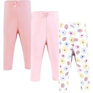 imageHudson Baby Unisex Cotton Pants and LeggingsStrawberry Flowers