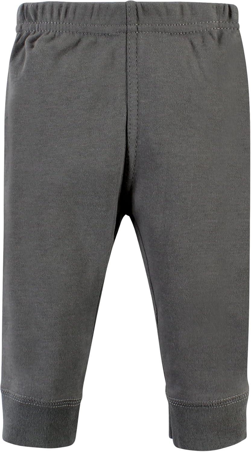 imageHudson Baby Unisex Baby Cotton Bodysuit Pant and Shoe SetConstruction Work Long Sleeve