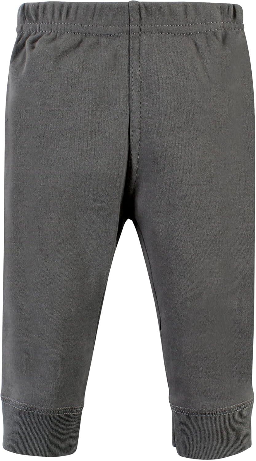 imageHudson Baby Unisex Baby Cotton Bodysuit Pant and Shoe SetConstruction Work Short Sleeve