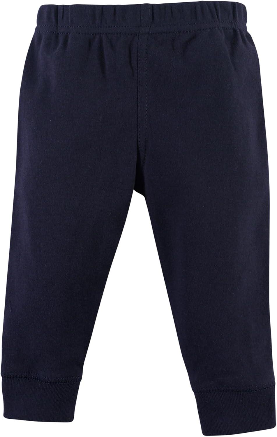 imageHudson Baby Unisex Baby Cotton Bodysuit Pant and Shoe SetFootball Huddles Short Sleeve