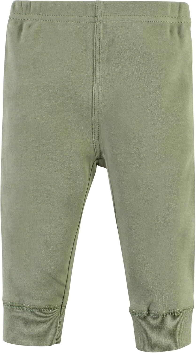 imageHudson Baby Unisex Baby Cotton Bodysuit Pant and Shoe SetGoing on Safari Short Sleeve