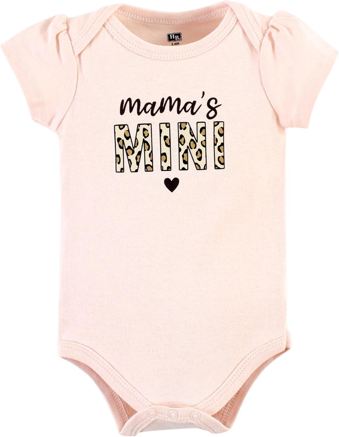 imageHudson Baby babygirls Cotton Bodysuit Pant and Shoe SetLeopard Hearts