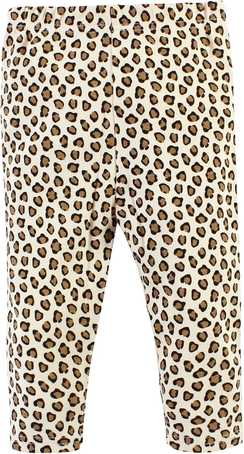 imageHudson Baby babygirls Cotton Bodysuit Pant and Shoe SetLeopard Hearts
