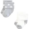 imageHudson Baby Infant Boy Cotton Rich Newborn and Terry Socks Boy Asst Stars 06 Months