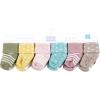 imageHudson Baby Infant Girl Cotton Rich Newborn and Terry Socks Girl Confetti Colors 06 Months