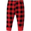 imageHudson Baby Unisex Baby Cotton Bodysuit Pant and Shoe SetBuffalo Plaid Baby Bear