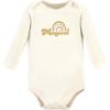 imageHudson Baby Unisex Baby Cotton Bodysuit Pant and Shoe SetMagical Rainbow Long Sleeve