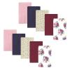 Blush Navy Floral 10-pack