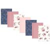 Dusty Rose Floral 7-pack
