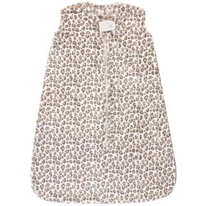 imageHudson Baby Unisex Baby Plush Sleeping Bag Sack Blanket Boy Farm Animals 612 MonthsCream Leopard