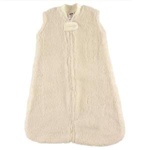 imageHudson Baby Unisex Baby Plush Sleeping Bag Sack Blanket Boy Farm Animals 612 MonthsCream Sherpa