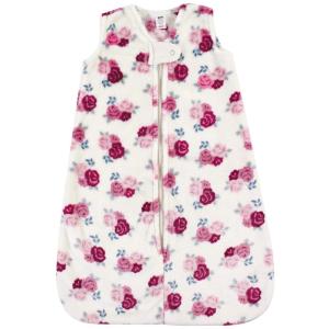 imageHudson Baby Unisex Baby Plush Sleeping Bag Sack Blanket Boy Farm Animals 612 MonthsFloral