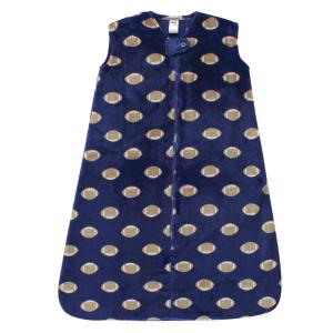 imageHudson Baby Unisex Baby Plush Sleeping Bag Sack Blanket Boy Farm Animals 612 MonthsSleeveless Football