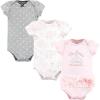 imageHudson Baby Unisex Baby Cotton Bodysuits Princess Arrived Tutu 912 Months