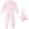imageHudson Baby unisexbaby Flannel Plush Sleep and Play and Security ToyGirl Star