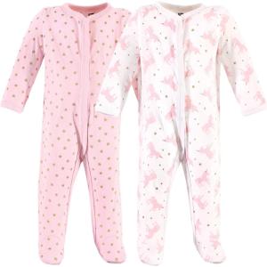 imageHudson Baby Unisex Baby Cotton Sleep and PlaySparkle Unicorn