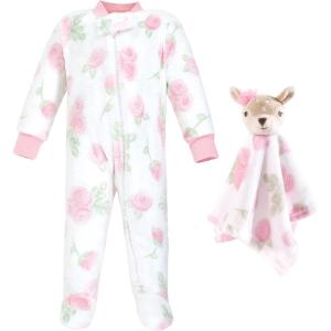 imageHudson Baby unisexbaby Flannel Plush Sleep and Play and Security ToyFawn