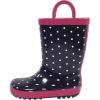 Navy Dots Pink