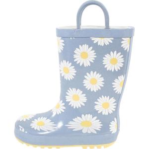 imageHudson Baby Unisex Baby Rain BootsBlue Daisy