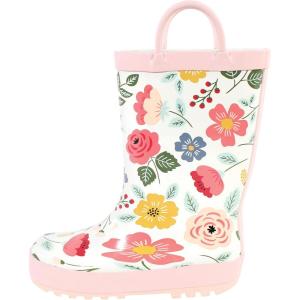 imageHudson Baby Unisex Baby Rain BootsModern Botanical