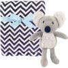 imageHudson Baby Unisex Baby Plush Blanket with Toy Pink Cloud One SizeKoala