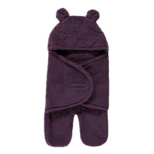 imageHudson Baby Unisex Baby Animal Sherpa Baby Outdoor Stroller Sack Wrap Coronet Blue One SizePurple