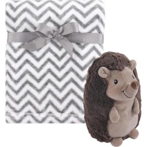 imageHudson Baby Unisex Baby Plush Blanket with Toy Pink Cloud One SizeHedgehog
