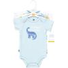 imageHudson Baby Cotton Bodysuits Family Dino 912 Months