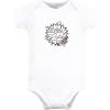 imageHudson Baby Infant Girl Cotton Bodysuits Mamas Bestie Flower 69 Months