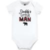 imageHudson Baby Unisex Baby Cotton Bodysuits Buffalo Plaid Family 03 Months