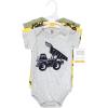 imageHudson Baby Unisex Baby Cotton Bodysuits Construction Trucks 36 Months