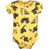imageHudson Baby Unisex Baby Cotton Bodysuits Construction Trucks 36 Months