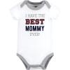 imageHudson Baby Unisex Baby Cotton Bodysuits Mamas Boy 36 Months