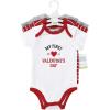 imageHudson Baby Unisex Baby Cotton Bodysuits Valentine Heartbreaker 36 Months